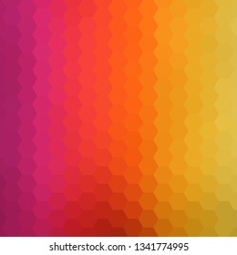 colorful hexagonal background.  geometric design.  mosaic and polygonal style. 