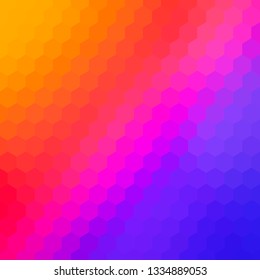 colorful hexagonal design.  abstract background 