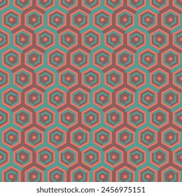 Colorful hexagons background design illustrations