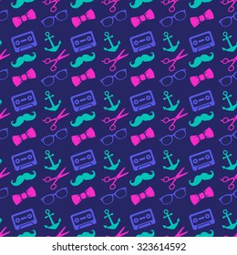 Colorful Hipster Pattern