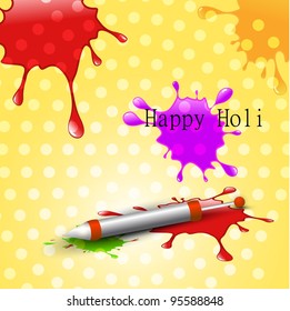 diseño de vectores de salpicaduras de holi coloridos