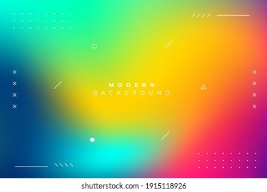 Colorful holographic abstract background. Eps 10 vector