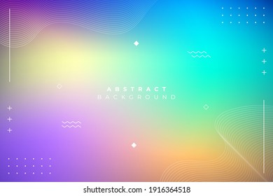 Colorful holographic abstract background. Eps 10 vector