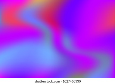 Colorful holographic background.  Bright fluid liquid. Neon holography texture. Hologram glitch effect. Smooth blur backdrop. A trendy pattern  for screensavers, banners, wallpapers for your phone