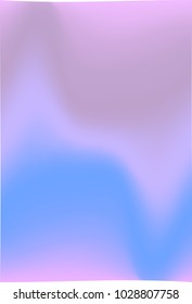 Colorful holographic background.  Bright fluid liquid. Neon holography texture. Hologram glitch effect. Smooth blur backdrop. A trendy pattern  for screensavers, banners, wallpapers for your phone