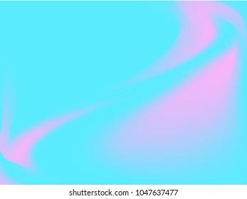 Colorful holographic background.  Bright fluid liquid. Neon holography texture. Hologram glitch effect. Smooth blur backdrop. A trendy pattern  for screensavers, banners, wallpapers for your phone