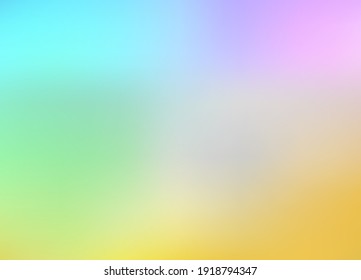 Colorful holographic design. Gradient background.