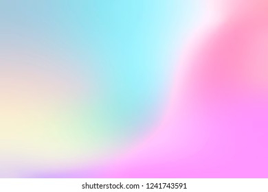 Colorful holographic gradient background design