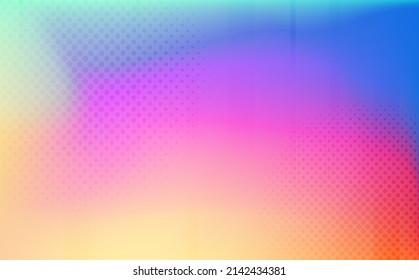 Colorful holographic gradient background design