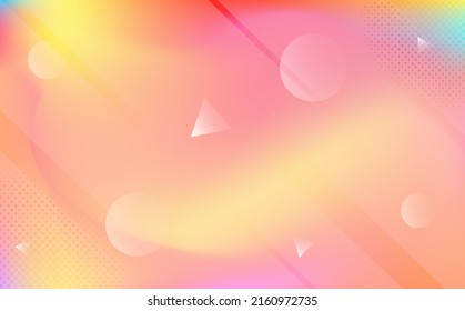 Colorful holographic gradient background design