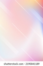 Colorful holographic gradient background design