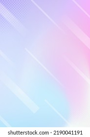 Colorful holographic gradient background design