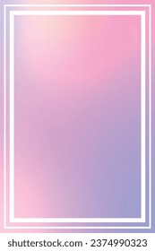 Colorful holographic gradient background design editable vector image