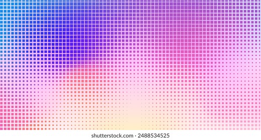 Colorful holographic gradient background design