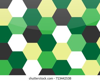 Colorful Honeycomb vector background