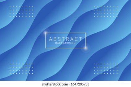 colorful horizontal background poster with wavy shape