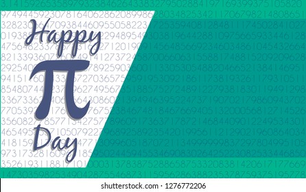 colorful horizontal banners for Pi Day. Pi number, Pi sign, mathematical constant, irrational number, greek letter. Abstract digital vector illustration. Pi sign