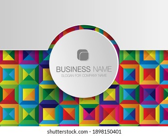Colorful horizontal lines in perspective. Easy to change color. Colorful crossed lines abstract background with space for text. Can be adapt to Brochure, Report, Magazine, Poster, Corporate.