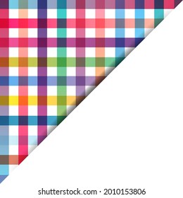 Colorful horizontal lines in perspective. Easy to change color. Colorful crossed lines abstract background with space for text. Can be adapt to Brochure, Report, Magazine, Poster, Corporate.