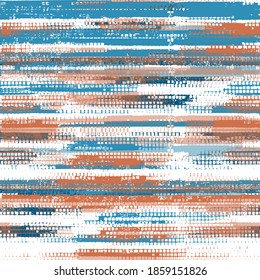 Colorful horizontal stripes seamless vector pattern. Watercolor background for printing brochure, poster, card, print, textile,magazines, sport wear. Modern trendy  striped design.
