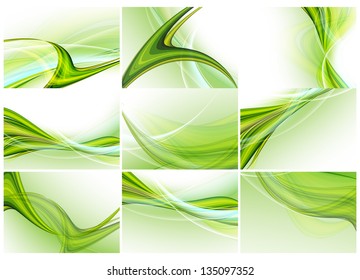 colorful huge vector set of business backdrops. Eps10