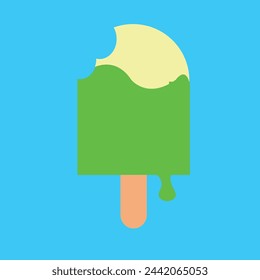 colorful ice cream vector design