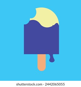 colorful ice cream vector design
