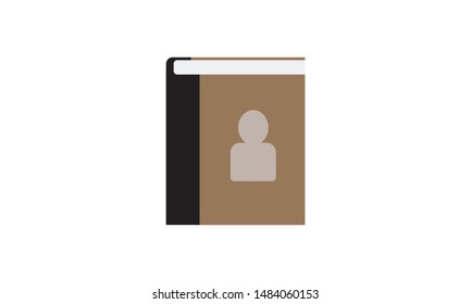 Colorful icon for Authorship - vector