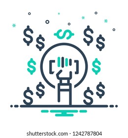 Colorful icon for avid