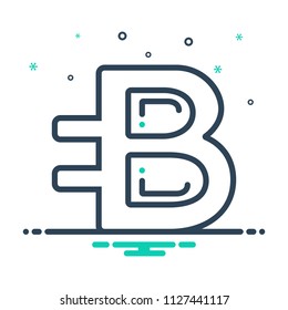 colorful icon for bytecoin