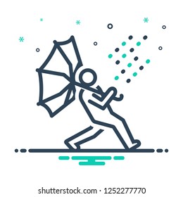 Colorful icon for changeability