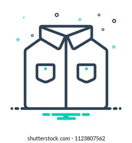 colorful icon for clothes