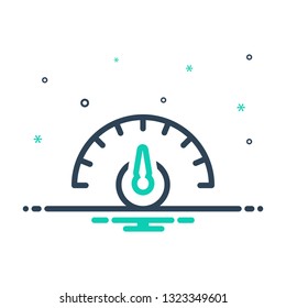 Colorful icon for dashboard