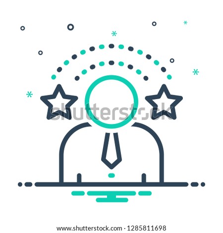 Colorful icon for exclusivity
