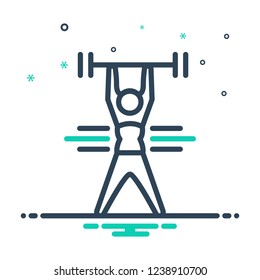 Colorful icon for Exercise