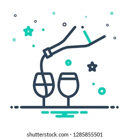 Colorful icon for freeflow