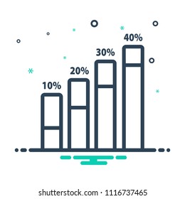colorful icon for increase productivity