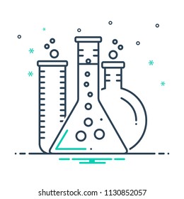 colorful icon for  laboratory