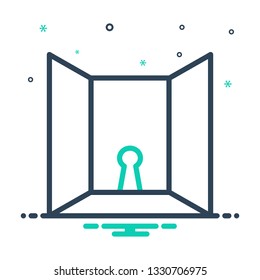 Colorful icon for openness