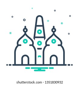 Colorful icon for paradigm