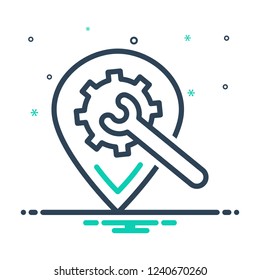 Colorful icon for Places Optimization