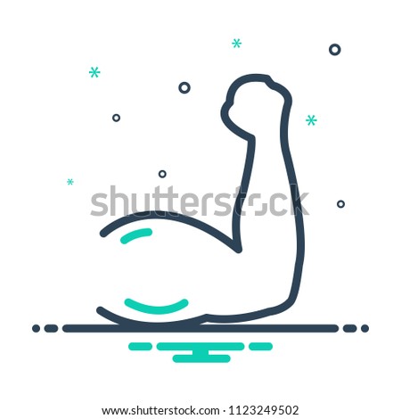 colorful icon for powerfull