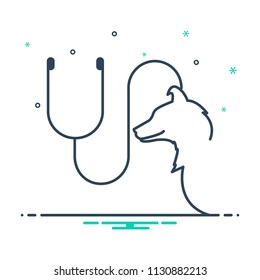 colorful icon for Veterinary 
