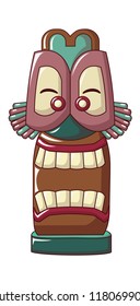 Colorful idol icon. Cartoon of colorful idol vector icon for web design isolated on white background