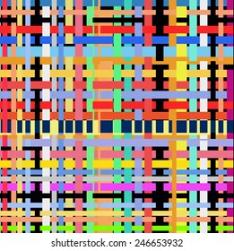 Colorful illustrated a abstraction the colorful background
