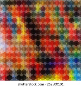Colorful illustrated a abstraction the colorful background