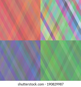 colorful illustration with  abstract background of rhombuses for your design