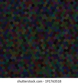 colorful illustration with  abstract  hexagon background  for your design