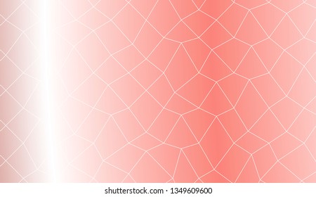 Colorful illustration in abstract polygonal mesh style with gradient. For your business, presentation, fashion print. Vector illustration