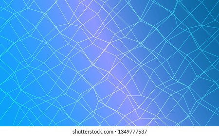 Colorful illustration in abstract polygonal mesh style with gradient. Modern design for you business, project. Vector illustration